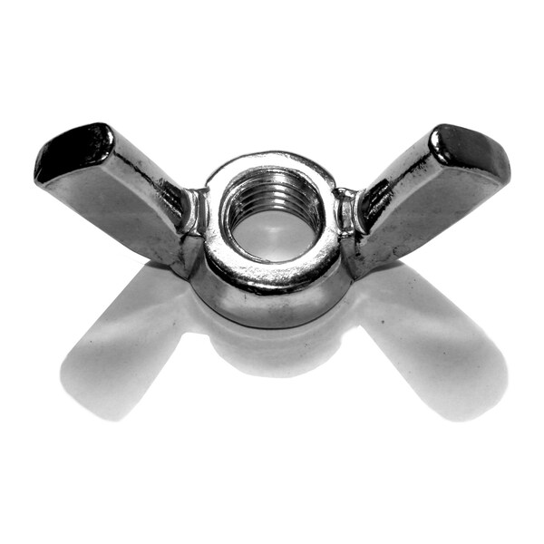 Midwest Fastener Wing Nut, 5/8"-11, Stainless Steel, 3 PK 79008 - main